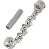 1-1/4" - 1-1/2" Standard Chain Knocker for 1/4" Chain Snake Cable Helyx Safety & Industrial Supplies