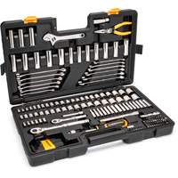 Jeu doutils de qualit&eacute; professionnelle &agrave; 72 dents, 6 pans et &agrave; prise 3/8" et 1/4" Helyx Safety & Industrial Supplies
