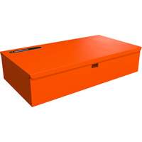 RAILWORKS Top Shelf Lockable Flat Workstation Helyx Safety & Industrial Supplies