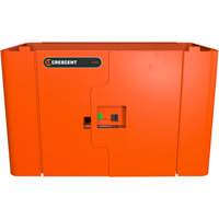 RAILWORKS Double Door Steel Security Panel Lockable Storage Helyx Safety & Industrial Supplies