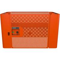 RAILWORKS Mesh Security Panel Single Door Lockable Storage Helyx Safety & Industrial Supplies