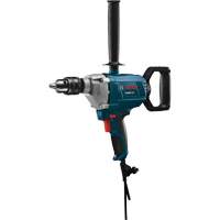 M&eacute;langeur-perceuse &agrave; poign&eacute;e b&ecirc;che, Mandrin 5/8", 9 A, 120 V, 0-700 Tr/min, Mandrin Avec cl&eacute; Helyx Safety & Industrial Supplies