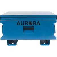 Coffre &agrave; outils de chantier, 33" x 20-3/10" x 18-3/10", Acier, Bleu Helyx Safety & Industrial Supplies