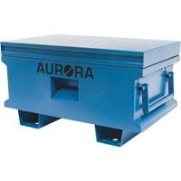 Coffre &agrave; outils de chantier, 33" x 20-3/10" x 18-3/10", Acier, Bleu Helyx Safety & Industrial Supplies