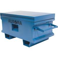 Coffre &agrave; outils de chantier, 33" x 20-3/10" x 18-3/10", Acier, Bleu Helyx Safety & Industrial Supplies