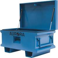 Coffre &agrave; outils de chantier, 33" x 20-3/10" x 18-3/10", Acier, Bleu Helyx Safety & Industrial Supplies