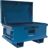 Coffre &agrave; outils de chantier, 33" x 20-3/10" x 18-3/10", Acier, Bleu Helyx Safety & Industrial Supplies