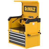 Coffre &agrave; outils robuste, 26" la, 4 tiroirs, Jaune Helyx Safety & Industrial Supplies