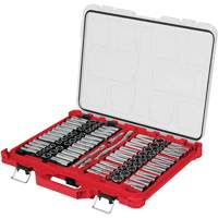 Metric/SAE Ratchet & Socket Set with PACKOUT Low-Profile Organizer, 98 Pcs, 3/8" Drive Size Helyx Safety & Industrial Supplies