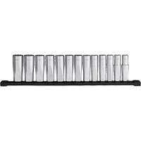 12-Point Deep Well Metric Socket Set, 13 Pcs, 1/2" Drive Size, Deep Helyx Safety & Industrial Supplies