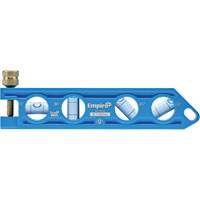 Niveau torpille moul&eacute; sous pression TRUE BLUE, 6" lo, Aluminium, 4 fioles Helyx Safety & Industrial Supplies