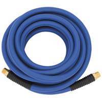 AH3850HY Hybrid Hose, Air, Polyester/Polymer, 3/8" dia. x 50', 300 psi, 1/4 NPT Helyx Safety & Industrial Supplies