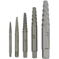 JSSE-5S Spiral-Type Screw Extractor Set, Alloy Steel Helyx Safety & Industrial Supplies