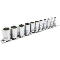 Jeu de douilles m&eacute;triques &agrave; 6 pans SS1411M-6, 11 Mcx, Prise de 1/4" Helyx Safety & Industrial Supplies