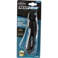 Couteau de s&eacute;curit&eacute; r&eacute;tractable , Acier inoxydable, Robuste, Prise en Plastique/Aluminium Helyx Safety & Industrial Supplies