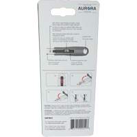 Couteau de s&eacute;curit&eacute; r&eacute;tractable standard, Acier inoxydable, Prise en Caoutchouc Helyx Safety & Industrial Supplies