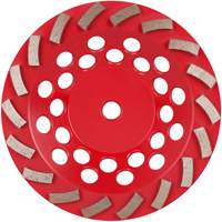 Meule boisseau diamant&eacute;e &agrave; 18 segments Turbo DIAMOND MAX Helyx Safety & Industrial Supplies