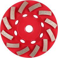 Meule boisseau diamant&eacute;e &agrave; 12 segments Turbo DIAMOND MAX Helyx Safety & Industrial Supplies