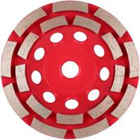 Meule boisseau diamant&eacute;e &agrave; rang&eacute;e double DIAMOND MAX Helyx Safety & Industrial Supplies