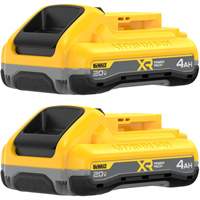 Batteries MAX* XR POWERPACK, Lithium-ion, 20 V, 4 Ah Helyx Safety & Industrial Supplies