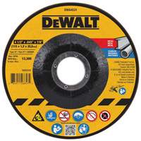 Metal Cutting Wheel, 4-1/2" x 0.045", 7/8" Arbor, Type 27, Aluminum Oxide Helyx Safety & Industrial Supplies
