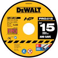 All-Purpose Cutting Wheel, 4" x 0.45", 5/8" Arbor, Type 1, Aluminum Oxide Helyx Safety & Industrial Supplies