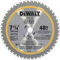 Circular Saw Blade, 7-1/4", 48 Teeth, Metal Use Helyx Safety & Industrial Supplies