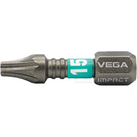 Embout Impactech, Torx, T-15, Prise 1/4" Helyx Safety & Industrial Supplies