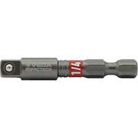 Impactech&reg; Impact Socket Adapter, 1/4" Drive Size, 1/4" Male Size, 2" L Helyx Safety & Industrial Supplies