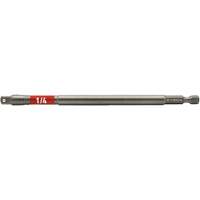 Impactech&reg; Impact Socket Adapter, 1/4" Drive Size, 1/4" Male Size, 6" L Helyx Safety & Industrial Supplies