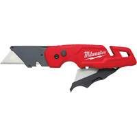 FASTBACK Folding Utility Knife with Blade Storage, Metal Handle Helyx Safety & Industrial Supplies