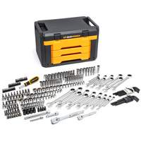 Jeu d'outils pour m&eacute;canicien dans boîte de rangement &agrave; trois tiroirs Helyx Safety & Industrial Supplies
