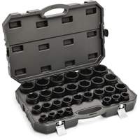 Jeu de douilles SAE &agrave; 6 pans, 29 Mcx, Chocs, Prise de 3/4" Helyx Safety & Industrial Supplies