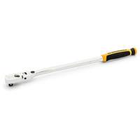 Cl&eacute; &agrave; cliquet &agrave; t&ecirc;te flexible verrouillable 120XP avec poign&eacute;e double mat&eacute;riau Helyx Safety & Industrial Supplies