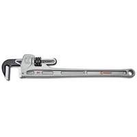 Cl&eacute; &agrave; tuyaux, Cap des m&acirc;choires 3-1/2", Longueur 24", Fini Rev&ecirc;tement en poudre, Prise Ergonomique Helyx Safety & Industrial Supplies