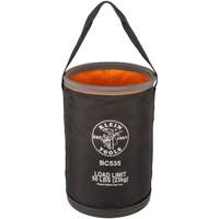Seau utilitaire droit, 17" lo x 12" la x 4" h, Nylon, Noir/Gris/Orange Helyx Safety & Industrial Supplies