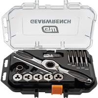 SAE Ratcheting Tap & Die Set, 15 Pieces Helyx Safety & Industrial Supplies