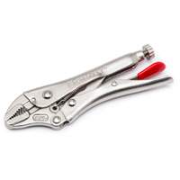 Locking Pliers with Wire Cutter, 7" Length, Curved Jaw Helyx Safety & Industrial Supplies