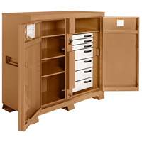 Armoire de chantier mod&egrave;le 112 avec cadenas, Acier, 54,9 pi³, Havane Helyx Safety & Industrial Supplies