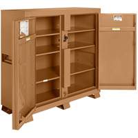 Armoire de chantier mod&egrave;le 109 avec cadenas, Acier, 47,5 pi³, Havane Helyx Safety & Industrial Supplies