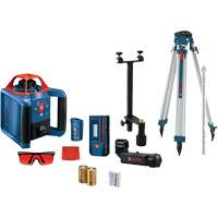 Self-Leveling Horizontal/Vertical Rotary Laser Kit, 670 Nm Helyx Safety & Industrial Supplies