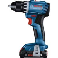 Compact Brushless Drill/Driver Kit, Lithium-Ion, 18 V, 1/2" Chuck, 400 in-lbs. Torque Helyx Safety & Industrial Supplies