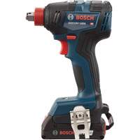 Ensemble visseuse/cl&eacute; &agrave; chocs 2-en-1 pour embouts et douilles, 1/2", 1800 lb-po Couple max., 18 V, Lithium-ion Helyx Safety & Industrial Supplies
