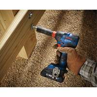 Ensemble visseuse/cl&eacute; &agrave; chocs 2-en-1 pour embouts et douilles, 1/2", 1800 lb-po Couple max., 18 V, Lithium-ion Helyx Safety & Industrial Supplies