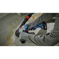 Rectifieuse angulaire sans balais avec interrupteur coulissant, Roue de 4-1/2", 18 V Helyx Safety & Industrial Supplies