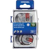 Micro trousse d'accessoires rotatifs de d&eacute;coupe EZ Lock Helyx Safety & Industrial Supplies