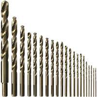 Drill Bit Set, 21 Pieces, Cobalt Helyx Safety & Industrial Supplies