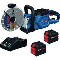 Ensemble scie tronçonneuse sans balais, 9", 18 V Helyx Safety & Industrial Supplies