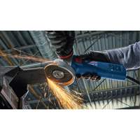 Rectifieuse angulaire ergonomique, 4-1/2", 120 V, 10 A, 11000 Tr/min Helyx Safety & Industrial Supplies