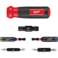 8-IN-1 Multi-Bit & Nut Driver with SHOCKWAVE Impact Duty Bits & Nut Drivers, 8-1/3" L, Cushion Grip Handle Helyx Safety & Industrial Supplies